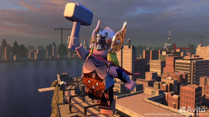 PS4 сборник из 3-х игр Lego Marvel Collect., новый