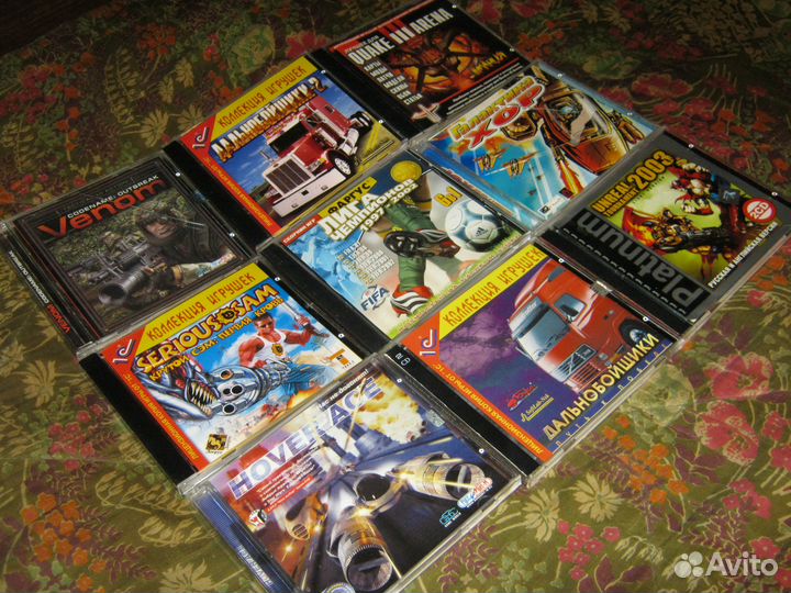Диски с играми