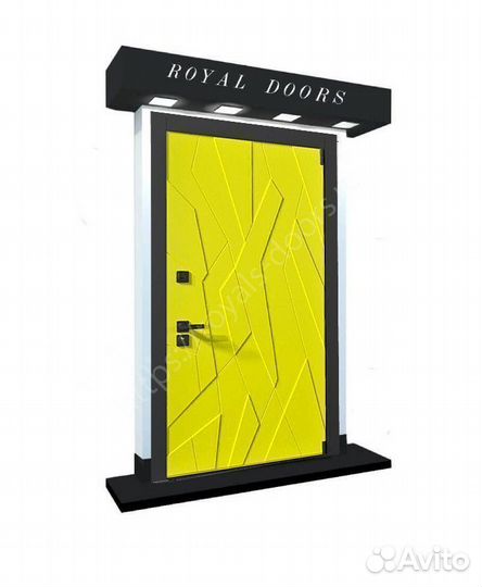 Металлическая дверь 3D панель. 274