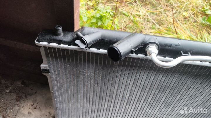 Радиатор охлаждения kia spectra shuma