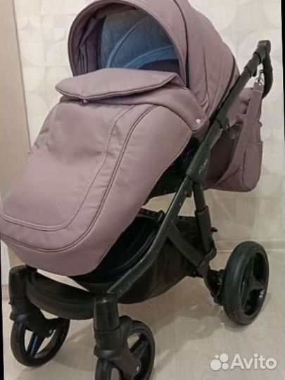 Люлька и прогулочный блок для коляски Адамекс