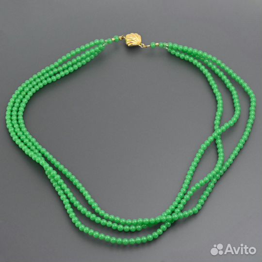 Колье бусы бижутерия винтаж