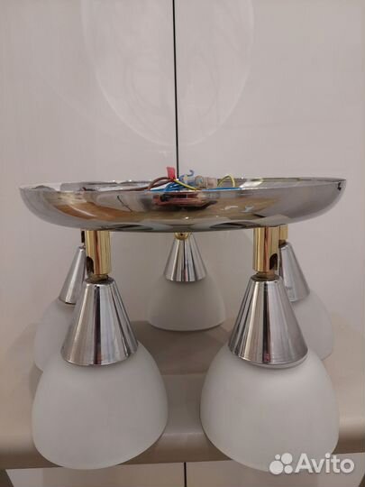 Светильник потолочный италия бу