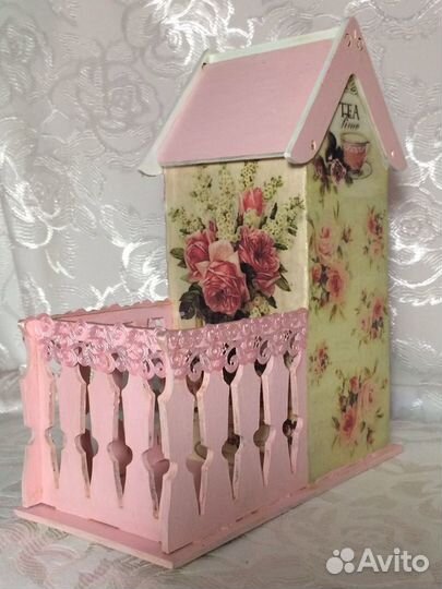 Чайный домик с конфетницей на подарок