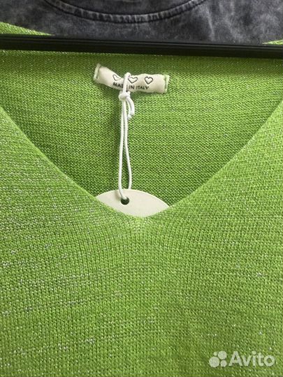 Кофта стильная люрекс Италия