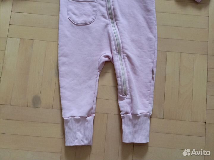 Комбинезон для девочки футер