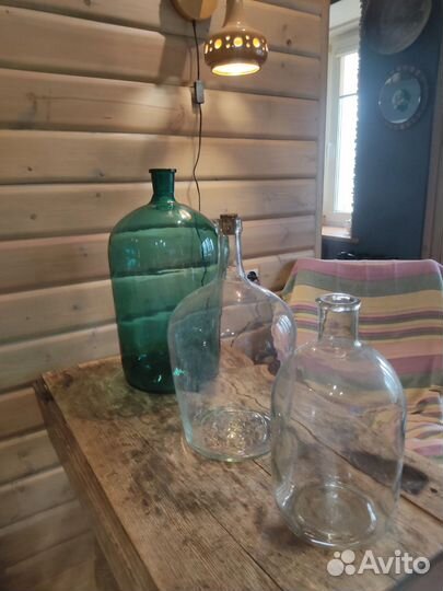 Бутыль антикварная интерьерная 7лит