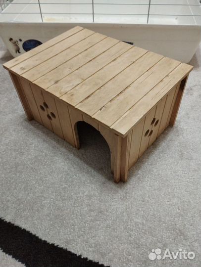 Клетка для морской свинки и домик