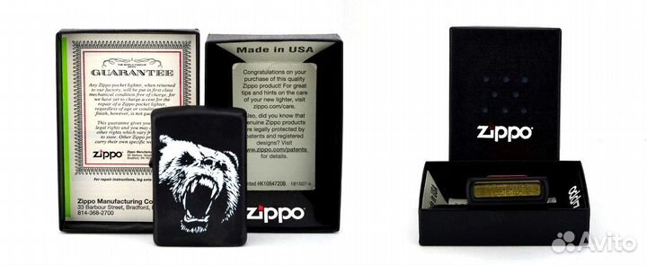 Зажигалка Zippo Bear(Медведь)