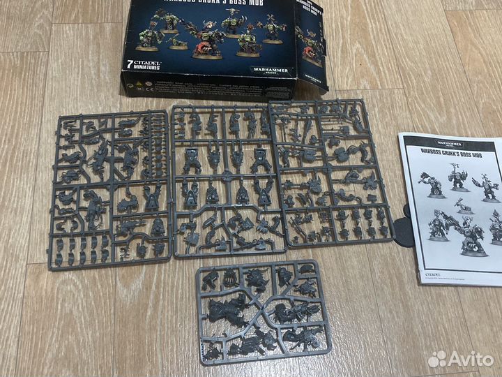 Warhammer 40000 Warboss Grukk's Boss Mob