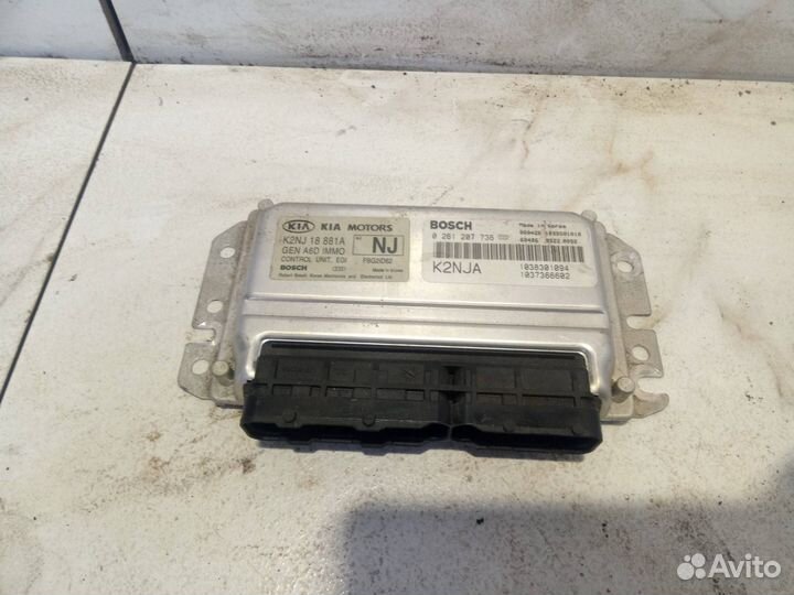 Блок управления двигателем Hyundai-Kia Spectra