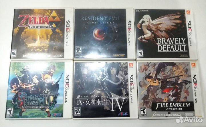 Игры на Nintendo 3DS (ntsc-u)