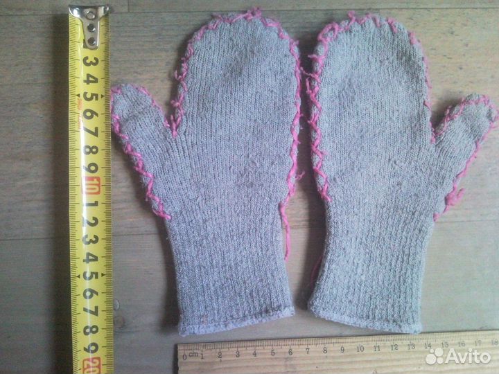 Детские Шерстяные рукавички шерсть натуральная