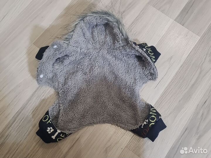 Комбенизон зимний и Ботиночки длямаленькой собачки