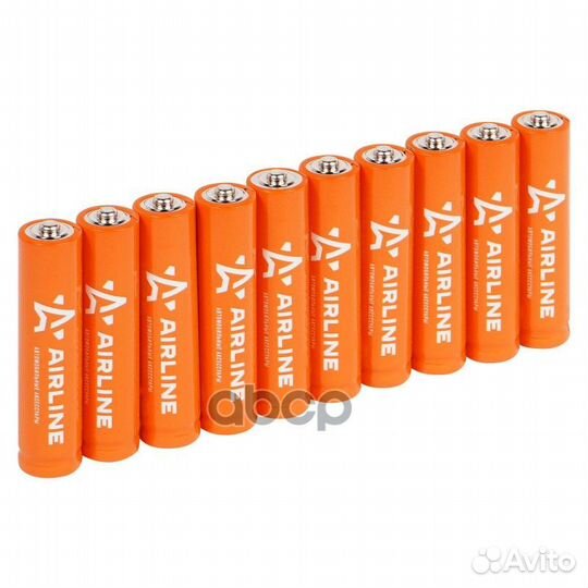 Батарейки LR03/AAA щелочные10 шт. AAA-10 airline