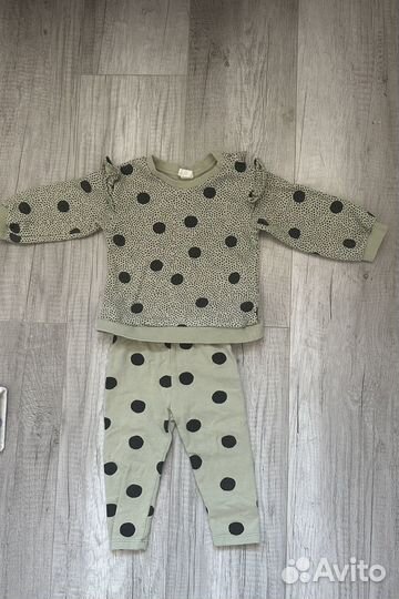 Детские вещи пакетом на девочку 80