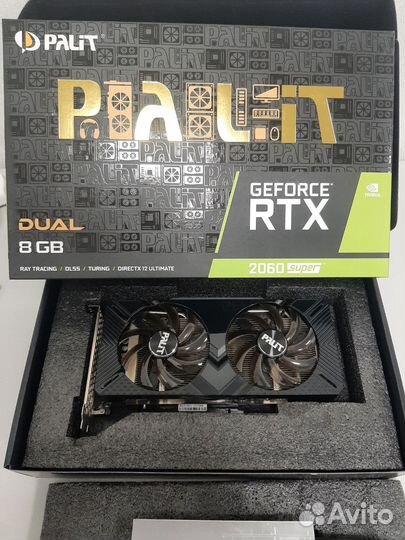 Видеокарта rtx 2060 super 8gb palit