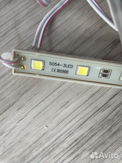 Светодиодный модуль, модель 5054-3LED, 60 штук