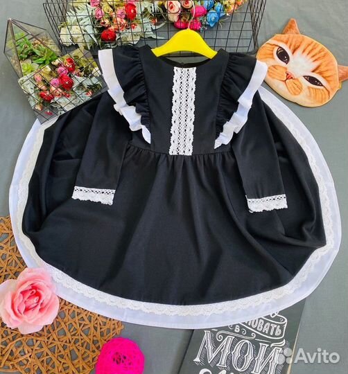 Нарядное школьное платье, 128-152