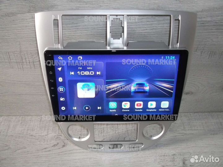 Магнитола 2DIN Chevrolet Lacetti Android GPS WiFi