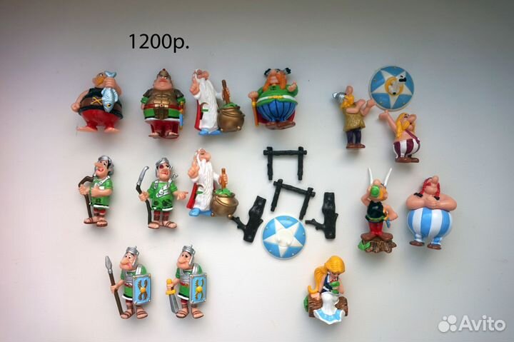 Герои мультиков киндер заини штучно