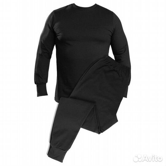 Бельё нательное без начёса, ткань кулирка, цвет чё