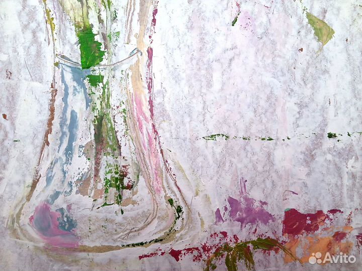 Картина маслом цветы 