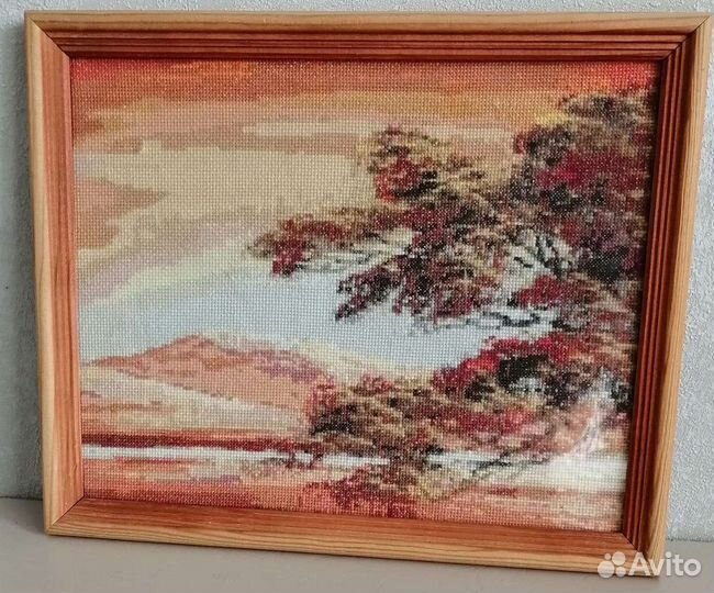 Ручная вышивка картина