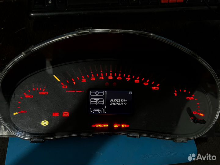 Щиток приборов priora gamma GF 618