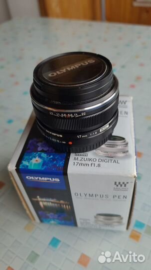 Объектив Olympus 17/1.8 m4/3