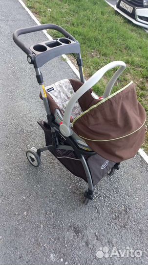 Автолюлька на колесах Graco