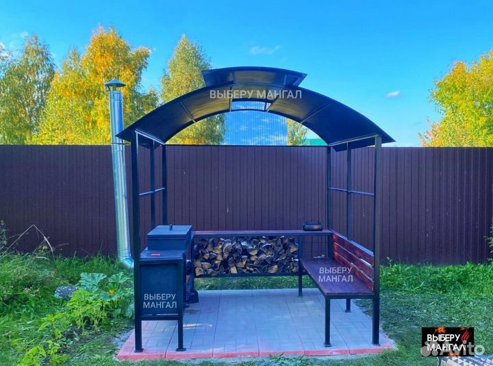 Мангал лофт