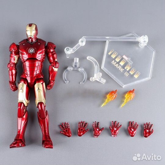 Фигурка Iron Man Mark Series III с LED подсветкой