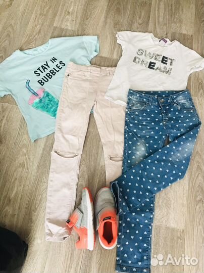 Пакет вещей для девочки 128 134