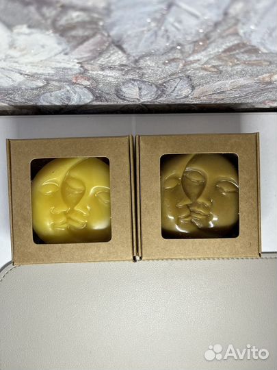 Ароматическая свеча ручной работы