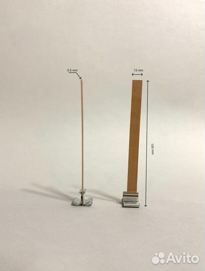 Деревянный фитиль для свечей