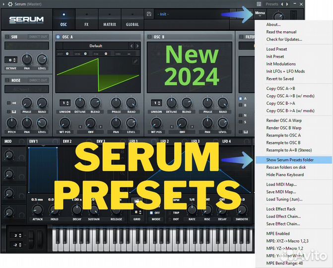 Serum Presets 2024 пресеты звуки для серум