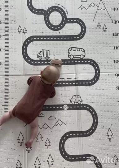 Складной детский коврик 180 200