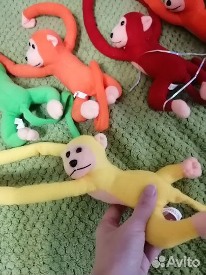 Обезьянки разноцветные