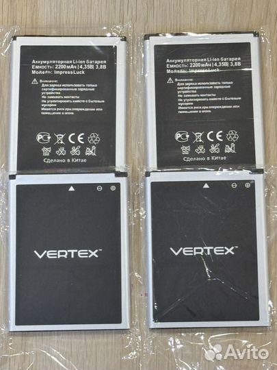 Аккумулятор для Vertex Impress Luck