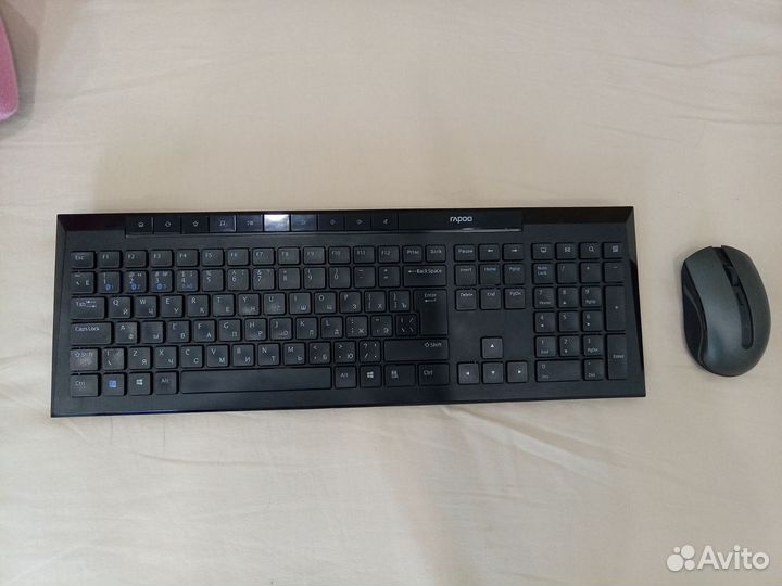 Беспроводная клавиатура и мышь Rapoo 8200m