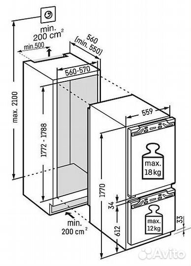 Холодильник liebherr IRCe 5121