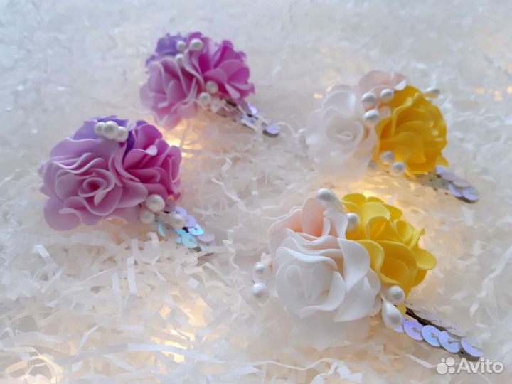 Заколки ручной работы