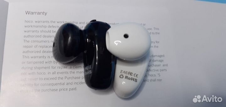 Блютуз гарнитура Hoco Business звук HD влагозащита