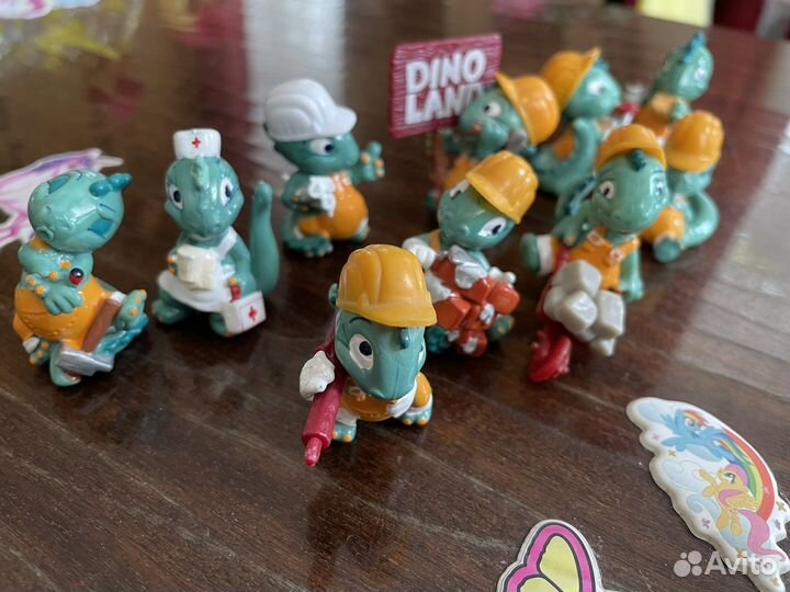 Коллекционные игрушки Киндер drolly dinos 10 шт