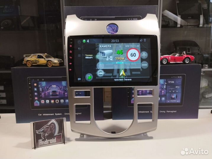 Магнитола Kia Cerato 2 Android IPS экран Новая