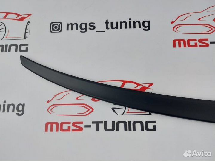 Спойлер Audi A3 8V дорест для седана матовый