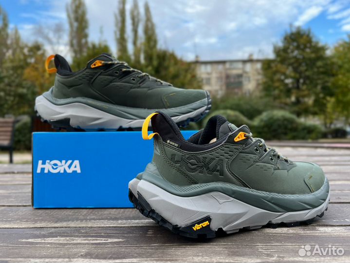 Кроссовки Зимние Hoka Kaha 2 Low gore-TEX Thyme