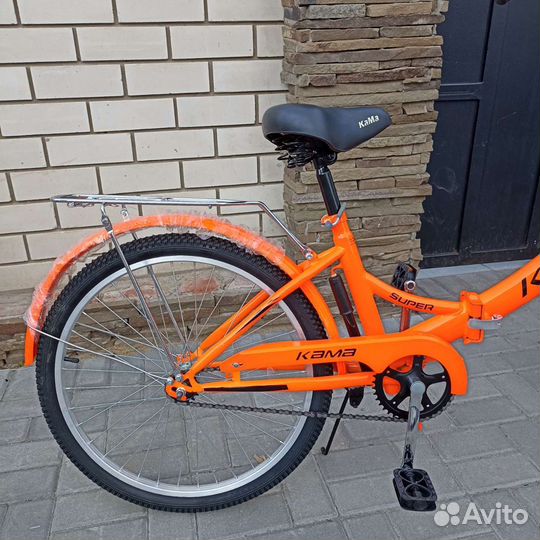 Новые складные велосипеды Кама 24 и 26 колеса