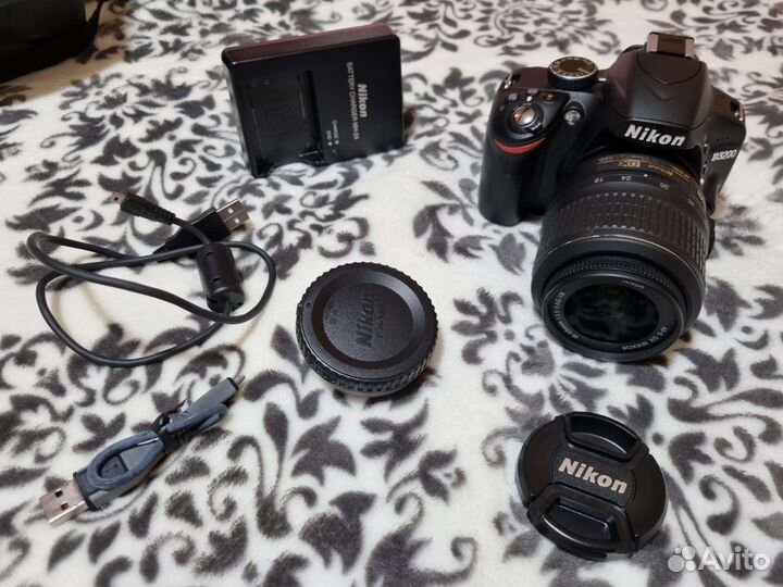 Зеркальный фотоаппарат nikon d3200